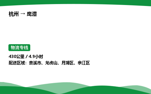 【鹰潭冷藏运输】杭州到鹰潭冷链物流_正规的仓储配送货运公司